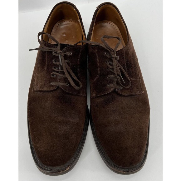 Lotus Of England C-169 Brown Suede Lace Up Oxford Shoes Mens Size 8.5 main image 6